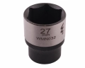 Nasadka sześciokątna 1/2". 27 mm. CrV50BV30. DIN 3124. Waryński-68851