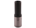 Nasadka sześciokątna 1/2". 13 mm. długa. CrV50BV30. DIN 3124. Waryński-68883