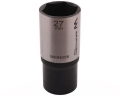 Nasadka sześciokątna 1/2". 27 mm. długa. CrV50BV30. DIN 3124. Waryński-68993