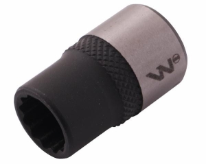 Nasadka dwunastokątna 3/8". 8 mm. CrV50BV30. DIN 3124. Waryński
