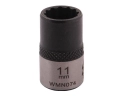 Nasadka dwunastokątna 3/8". 11 mm. CrV50BV30. DIN 3124. Waryński-68907