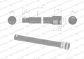 Przedłużka 3/8". 125mm, Waryński-69427