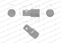 Redukcja 3/8" -1/2". 35mm, Waryński-69446