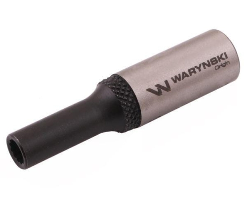 Nasadka dwunastokątna 1/4". 4.5 mm. długa. CrV50BV30. DIN 3124. Waryński-69124