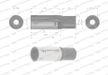 Nasadka dwunastokątna 1/4". 11 mm. długa. CrV50BV30. DIN 3124. Waryński-69159