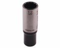 Nasadka dwunastokątna 1/4". 12 mm. długa. CrV50BV30. DIN 3124. Waryński-69160