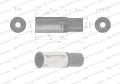 Nasadka dwunastokątna 1/4". 12 mm. długa. CrV50BV30. DIN 3124. Waryński-69162