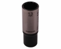 Nasadka dwunastokątna 1/4". 13 mm. długa. CrV50BV30. DIN 3124. Waryński-69164