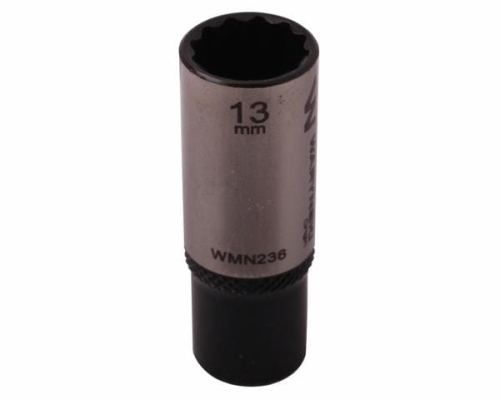 Nasadka dwunastokątna 1/4". 13 mm. długa. CrV50BV30. DIN 3124. Waryński-69164