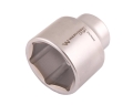 Nasadka sześciokątna 3/4". 55 mm. CrV50BV30. DIN 3124. Waryński-73413