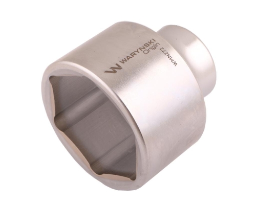 Nasadka sześciokątna 3/4". 65 mm. CrV50BV30. DIN 3124. Waryński-73441