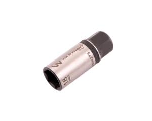 Nasadka do świec  3/8". 18 mm. CrV50BV30. DIN 3124. Waryński