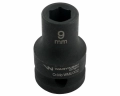 Nasadka udarowa sześciokątna 1/2". 9 mm. CrMo. DIN 3129. Waryński-69176