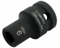 Nasadka udarowa sześciokątna 1/2". 9 mm. CrMo. DIN 3129. Waryński-69177