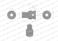 Nasadka udarowa sześciokątna 1/2". 10 mm. CrMo. DIN 3129. Waryński-69336
