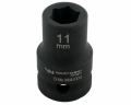 Nasadka udarowa sześciokątna 1/2". 11 mm. CrMo. DIN 3129. Waryński-69341