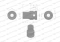 Nasadka udarowa sześciokątna 1/2". 11 mm. CrMo. DIN 3129. Waryński-69340