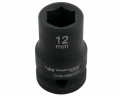 Nasadka udarowa sześciokątna 1/2". 12 mm. CrMo. DIN 3129. Waryński-69342