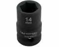 Nasadka udarowa sześciokątna 1/2". 14 mm. CrMo. DIN 3129. Waryński-69350