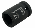 Nasadka udarowa sześciokątna 1/2". 17 mm. CrMo. DIN 3129. Waryński-69362