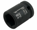 Nasadka udarowa sześciokątna 1/2". 18 mm. CrMo. DIN 3129. Waryński-69366