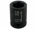 Nasadka udarowa sześciokątna 1/2". 18 mm. CrMo. DIN 3129. Waryński-69369