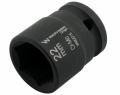 Nasadka udarowa sześciokątna 1/2". 22 mm. CrMo. DIN 3129. Waryński-69180
