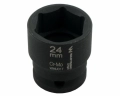 Nasadka udarowa sześciokątna 1/2". 24 mm. CrMo. DIN 3129. Waryński-69188