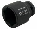 Nasadka udarowa sześciokątna 1/2". 30 mm. CrMo. DIN 3129. Waryński-69213