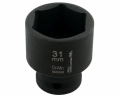 Nasadka udarowa sześciokątna 1/2". 31 mm. CrMo. DIN 3129. Waryński-69219