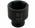 Nasadka udarowa sześciokątna 1/2". 32 mm. CrMo. DIN 3129. Waryński-69223