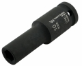 Nasadka udarowa sześciokątna długa 1/2". 10 mm. CrMo. DIN 3129. Waryński-69233