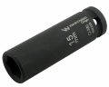 Nasadka udarowa sześciokątna długa 1/2". 15 mm. CrMo. DIN 3129. Waryński-69248