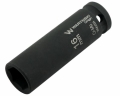 Nasadka udarowa sześciokątna długa 1/2". 16 mm. CrMo. DIN 3129. Waryński-69253