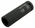 Nasadka udarowa sześciokątna długa 1/2". 17 mm. CrMo. DIN 3129. Waryński-69256