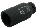 Nasadka udarowa sześciokątna długa 1/2". 29 mm. CrMo. DIN 3129. Waryński-69300