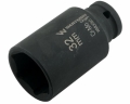 Nasadka udarowa sześciokątna długa 1/2". 32 mm. CrMo. DIN 3129. Waryński-69310