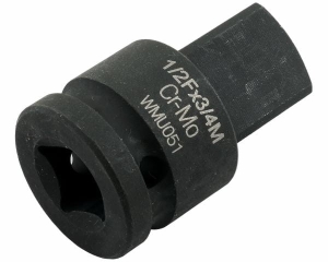Adapter do nasadek udarowych 1/2" (F) x 3/4" (M). CrMo. Waryński