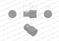 Adapter do nasadek udarowych 1/2" (F) x 3/4" (M). CrMo. Waryński-69316