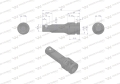 Przedłużka do nasadek udarowych 1/2" 75mm. CrMo. Waryński-69324