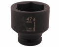 Nasadka udarowa sześciokątna 3/4". 47 mm. CrMo. DIN 3129. Waryński-69811