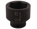 Nasadka udarowa sześciokątna 3/4". 57 mm. CrMo. DIN 3129. Waryński-69841