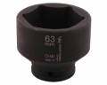 Nasadka udarowa sześciokątna 3/4". 63 mm. CrMo. DIN 3129. Waryński-69852