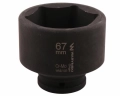 Nasadka udarowa sześciokątna 3/4". 67 mm. CrMo. DIN 3129. Waryński-69858