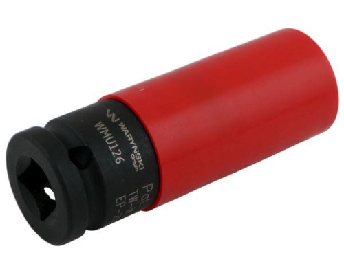 Nasadka udarowa 1/2 z magnesem do felg aluminiowych. 21mm. Waryński-70450