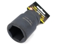 Nasadka udarowa sześciokątna 1"długa. 38 mm. CrMo. DIN 3129 Waryński-80363
