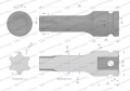 Nasadka udarowa 1/2 gwiazdkowa STAR T70 Waryński-86536
