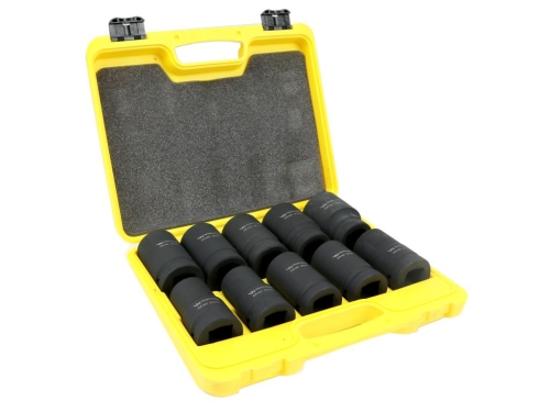 Zestaw nasadek udarowych długich 1" 10 el. Waryński-86876