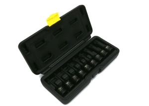 Zestaw nasadek udarowych 1/2 typu SPLINE  9 el  Waryński