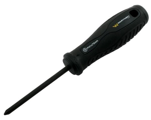 Wkrętak PH1. 75 mm. stal SVCM. Waryński-68744